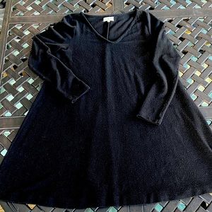 Lou & Grey Signaturesoft black dress M